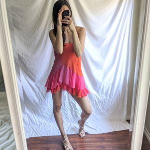 Ralph Lauren 100% silk vintage skirt dress